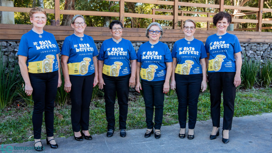 Oktoberfest de Igrejinha inicia escolha da nova Seniorin com seis candidatas da terceira idade.