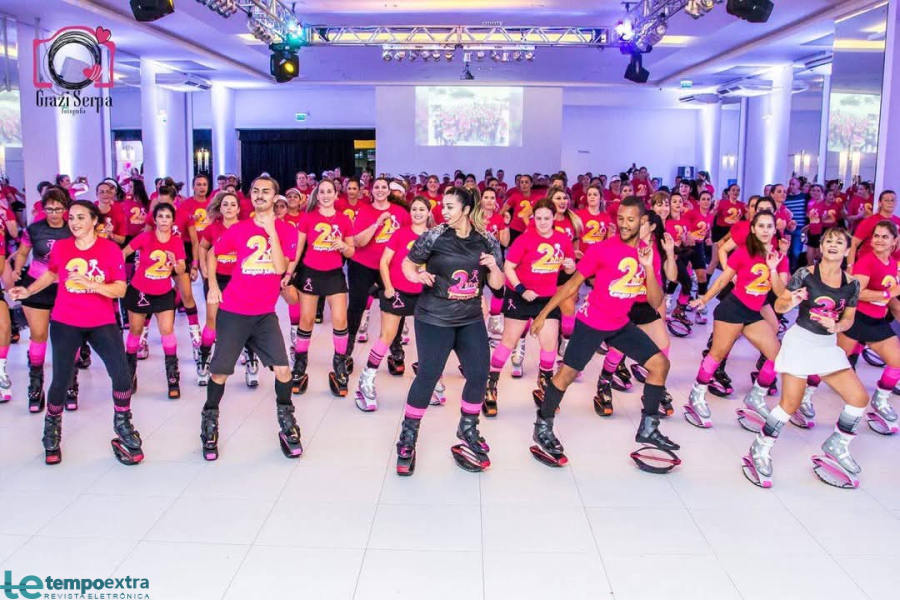 Canela Sedia Encontro Internacional de Kangoo Jumps.