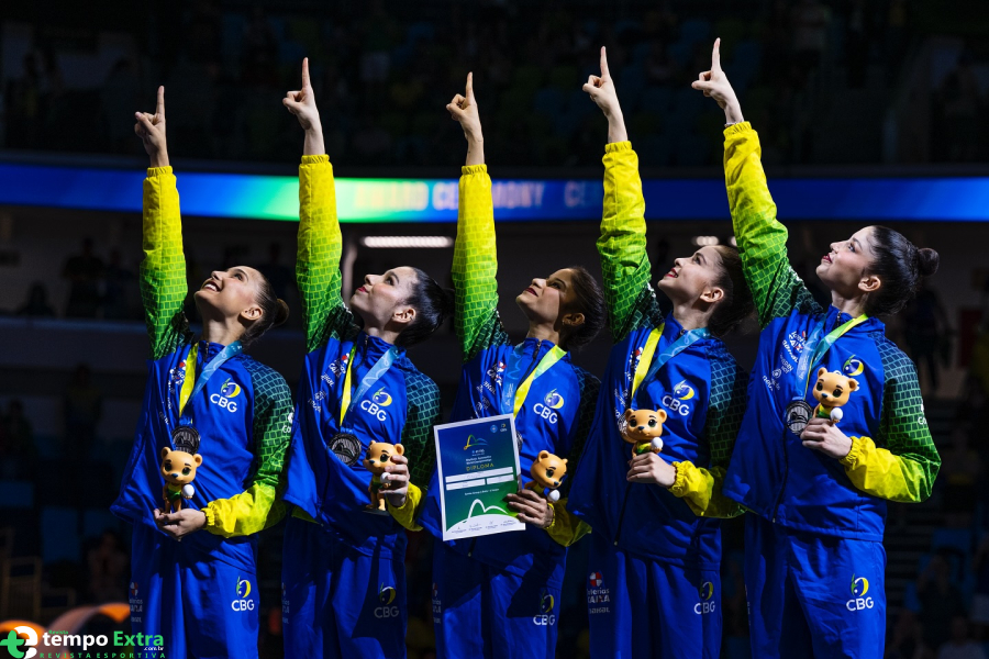 Brasil brilha no Mundial de Ginástica Rítmica e entra para a história com resultados inéditos