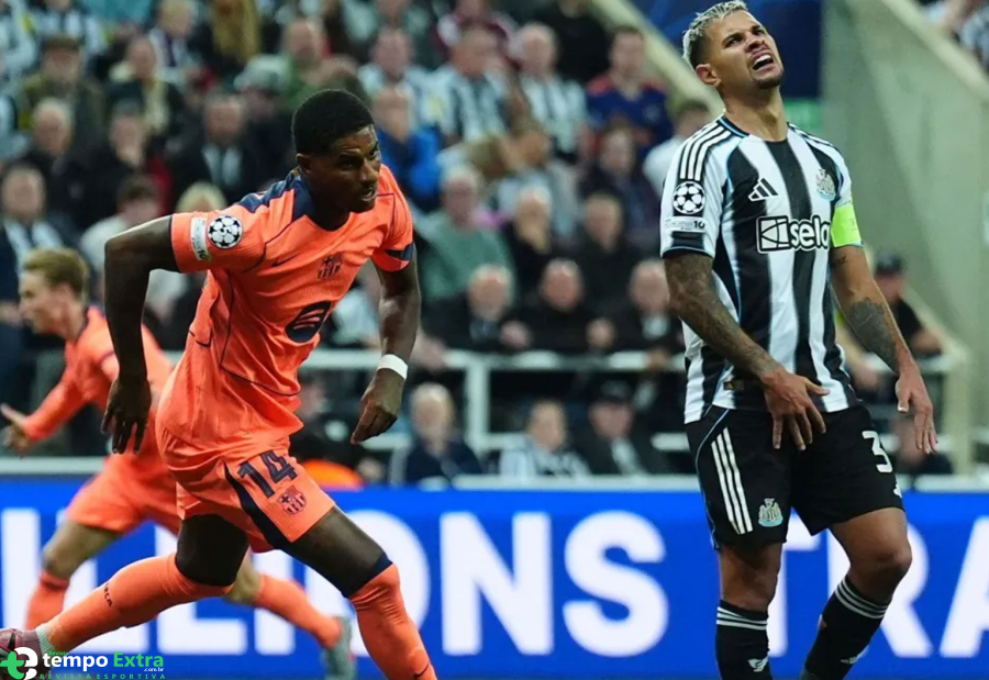 Rashford Brilha e Barcelona Supera Newcastle na Abertura da Champions League