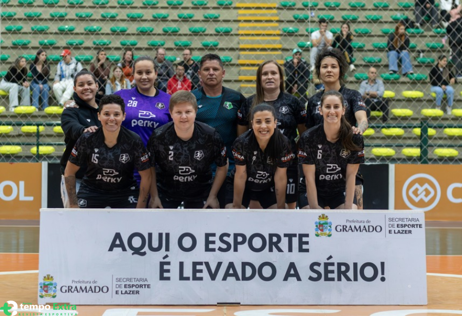 Campeonato de Futsal Feminino de Gramado inicia com grandes vitórias e promete muita emoção