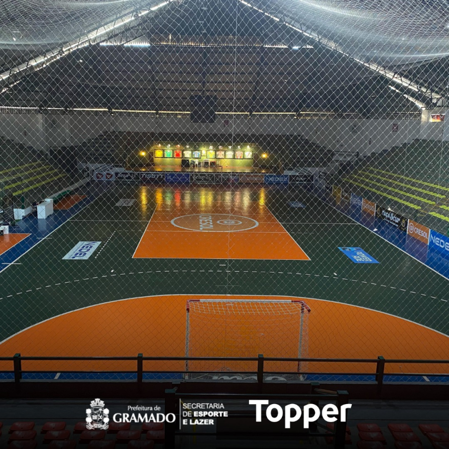 Gramado entra em clima de futsal com largada da 3ª Divisão Topper