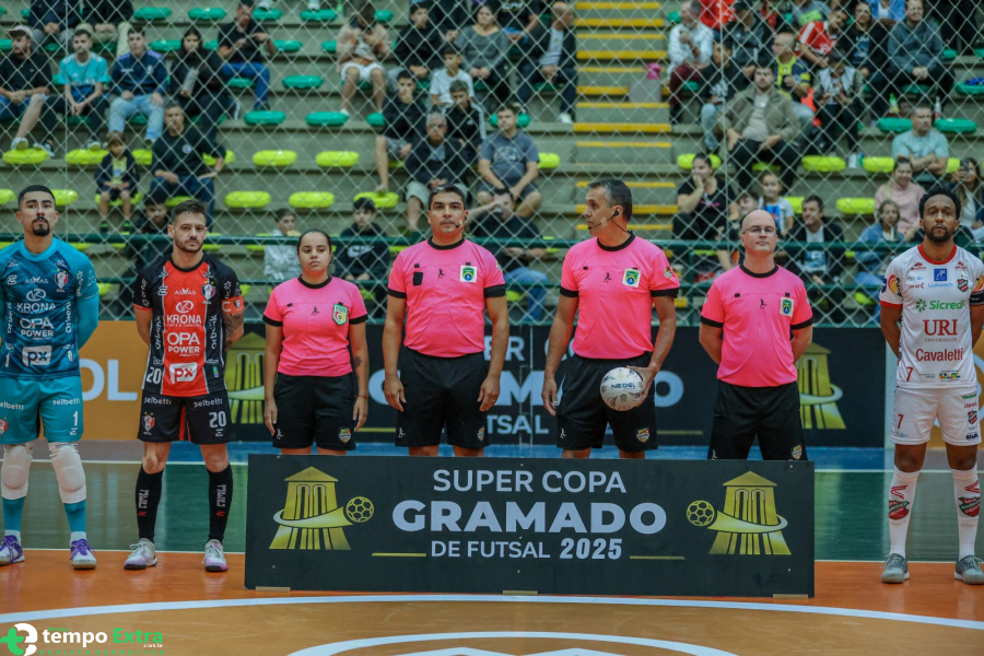 Gramado vira centro do futsal brasileiro com agenda histórica da LNF em 2026