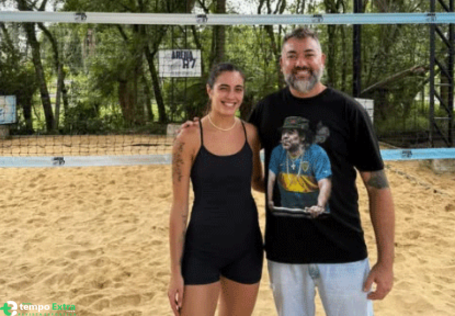 Canela acelera no esporte e firma parceria que promete movimentar o futvôlei e o vôlei de areia