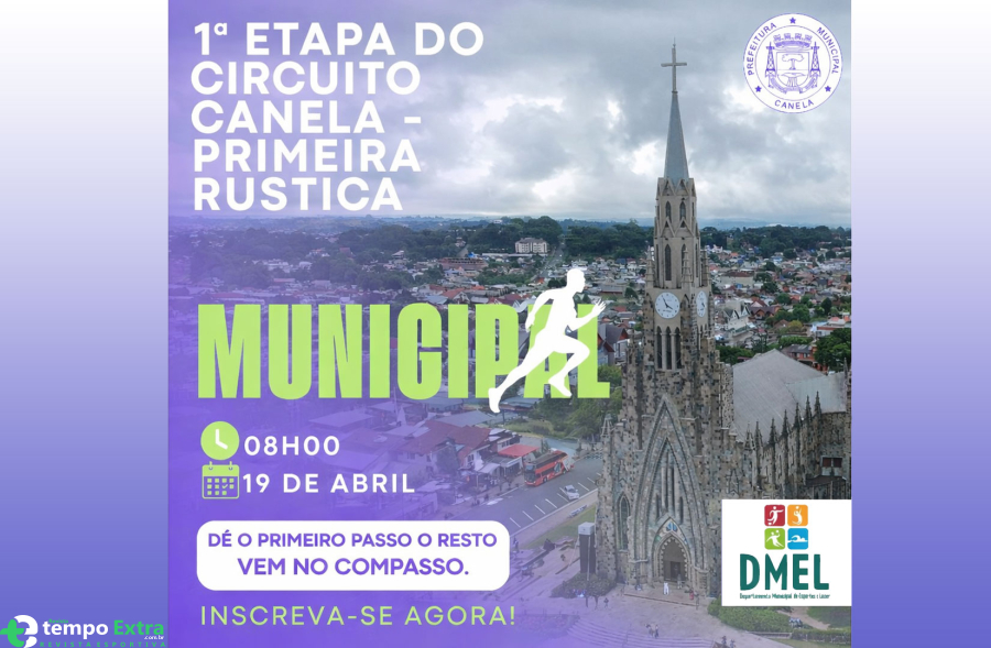 Canela se prepara para um marco esportivo com a 1ª Rústica Municipal