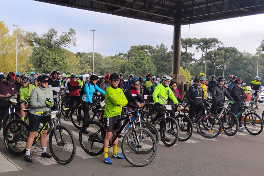 Pedal Feito em Gramado reúne cerca de 200 ciclistas no domingo